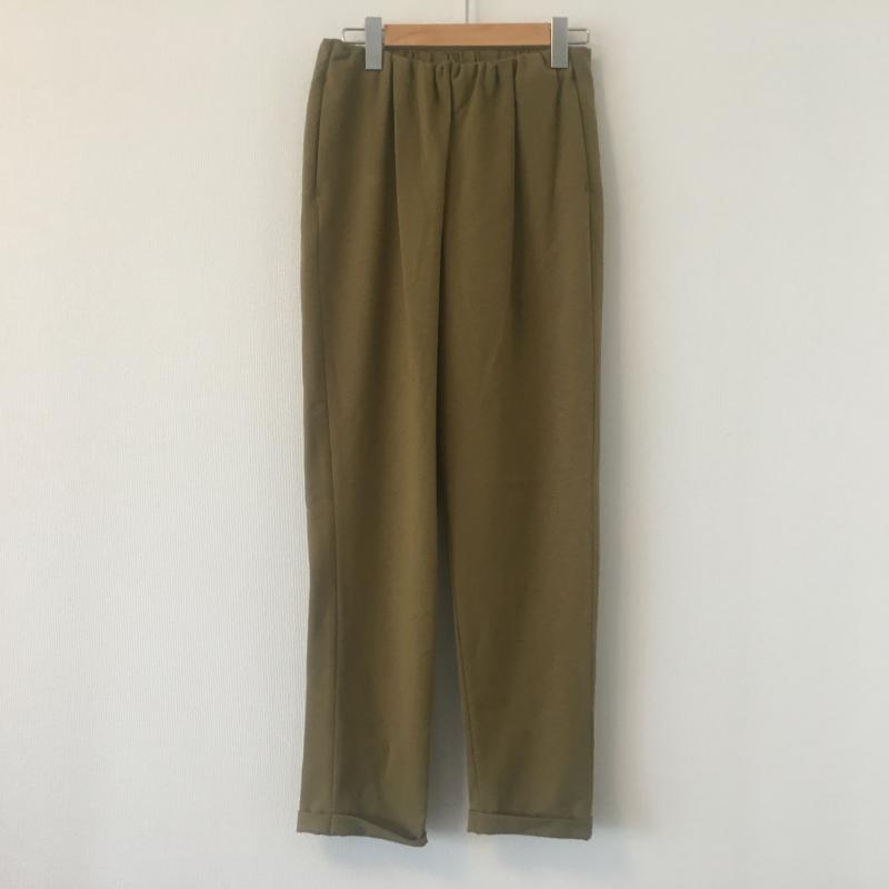 エンネア Ennea パンツ スラックス 38 無地 緑 / グリーン /  レディース USED 古着 中古 10007572