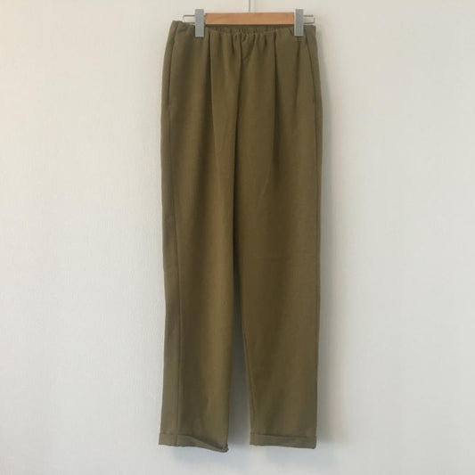エンネア Ennea パンツ スラックス 38 無地 緑 / グリーン /  レディース USED 古着 中古 10007572