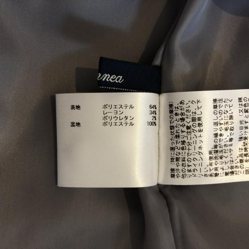 エンネア Ennea スカート ひざ丈スカート 38 無地 灰 / グレー /  レディース USED 古着 中古 10007699