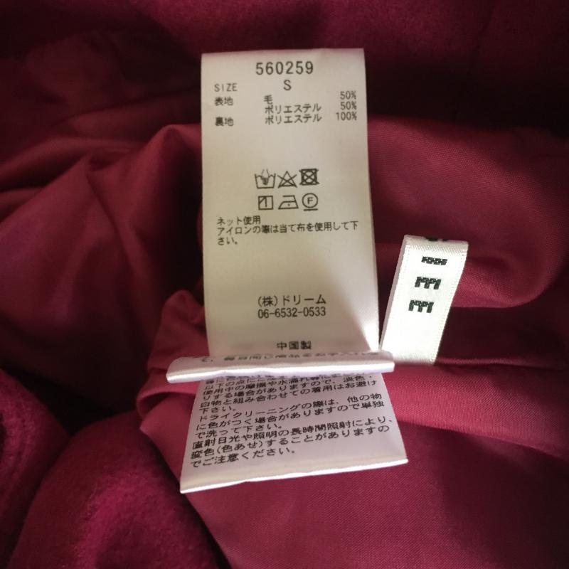 ロージー ROSIEE スカート ひざ丈スカート S 無地 桃 / ピンク /  レディース USED 古着 中古 10007825