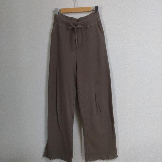 アースミュージックアンドエコロジー earth music&ecology ボトムス ボトムス M 無地 ベージュ / ベージュ /  レディース USED 古着 中古 10007862