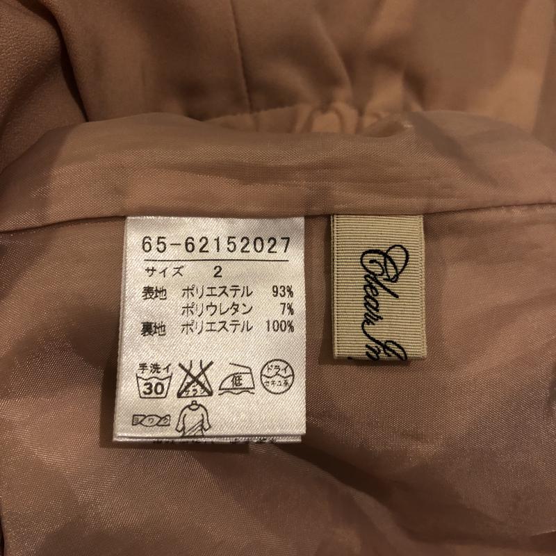 クリアインプレッション CLEAR IMPRESSION パンツ キュロット 2 無地 桃 / ピンク /  レディース USED 古着 中古 10007996