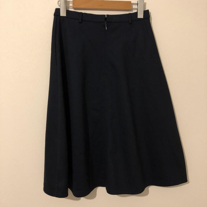 シェトワ Chez toi スカート ひざ丈スカート FREE 無地 紺 / ネイビー /  レディース USED 古着 中古 10007997