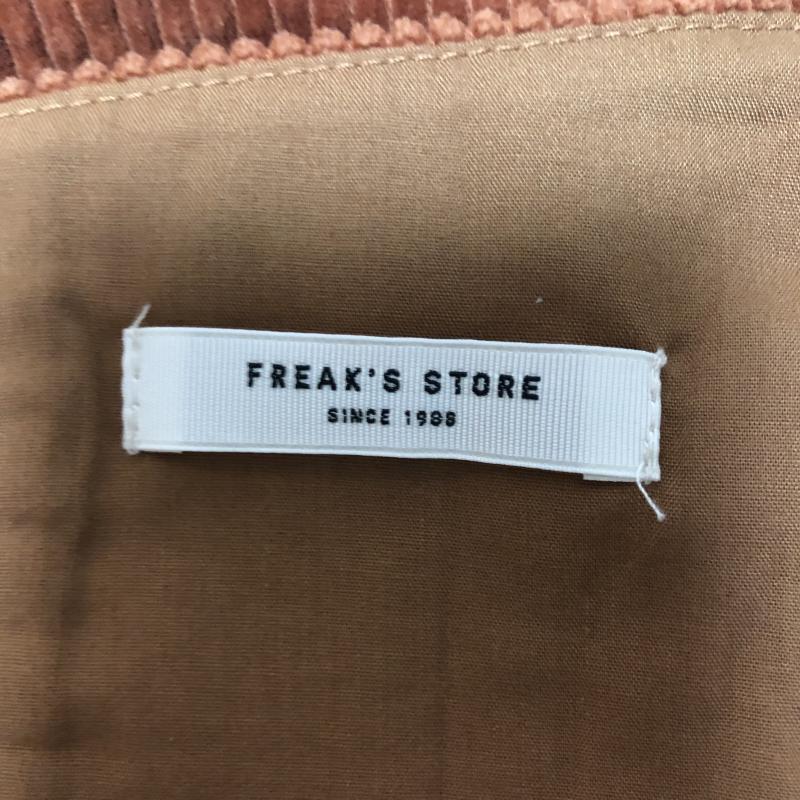 フリークスストア FREAK'S STORE チューブトップ、ベアトップ チューブトップ、ベアトップ S 無地 茶 / ブラウン /  レディース USED 古着 中古 10008136