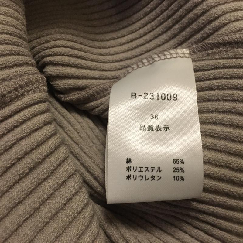 ドナマリー DONA MARIE カットソー 長袖 38 無地 灰 / グレー /  レディース USED 古着 中古 10008196