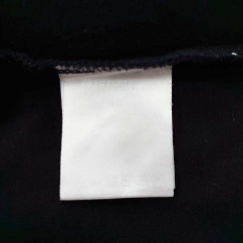 ヨーロ YOLO カットソー 半袖 40 無地 黒 / ブラック /  レディース USED 古着 中古 10008241