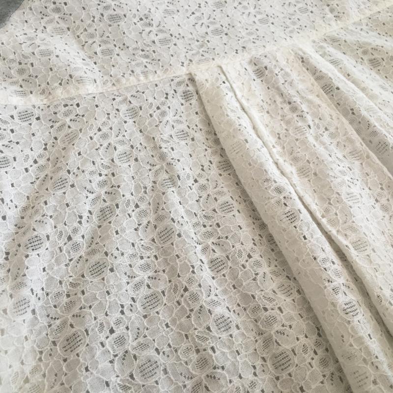 ブロードゥリー&コー Broderie & Co カットソー 半袖 FREE 無地 灰 / グレー / X 白 / ホワイト /  レディース USED 古着 中古 10008592