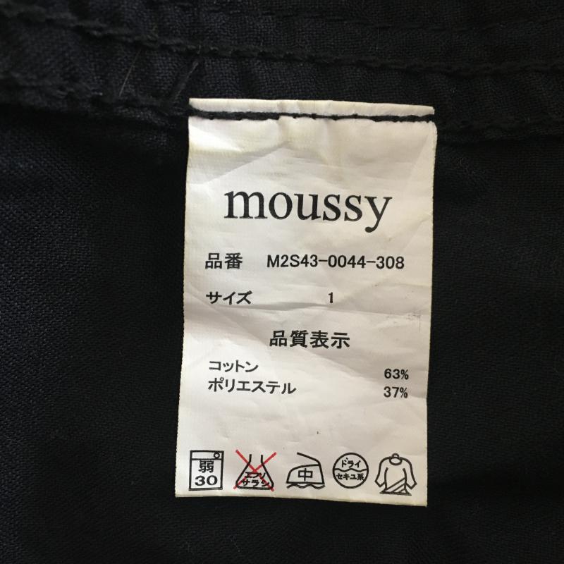 マウジー MOUSSY ジャケット、上着 ジャンパー、ブルゾン 1 無地 黒 / ブラック /  レディース USED 古着 中古 10008609