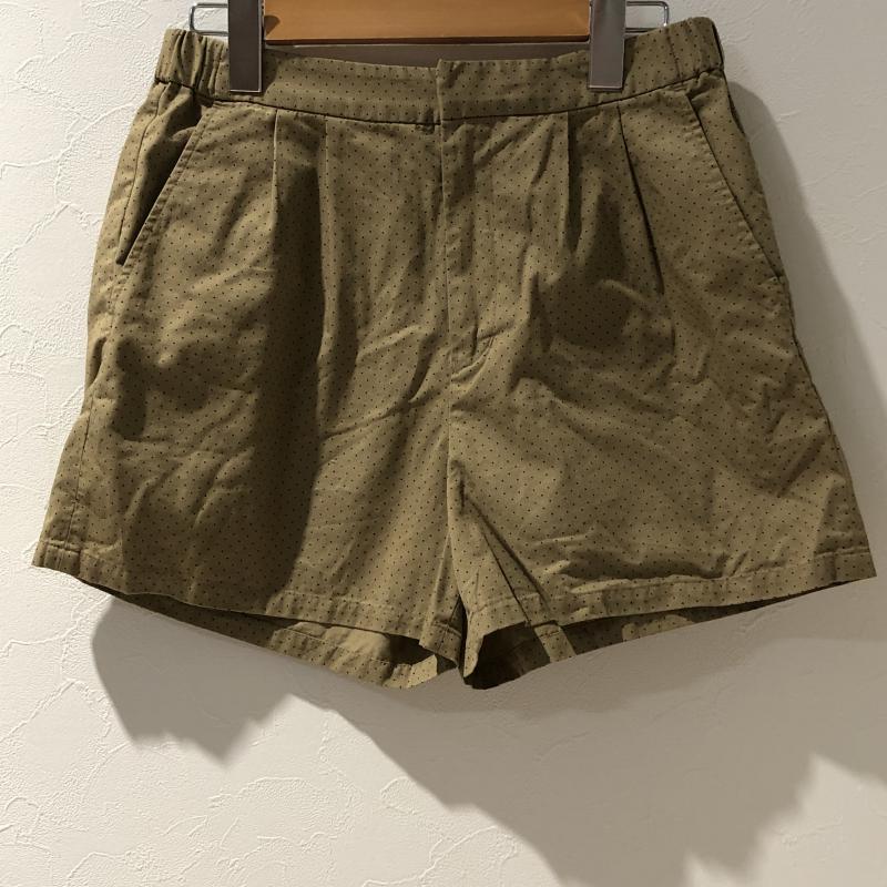 ビューティアンドユースユナイテッドアローズ BEAUTY&YOUTH UNITED ARROWS パンツ ショートパンツ ドット ベージュ / ベージュ / X 黒 / ブラック /  レディース USED 古着 中古 10008736