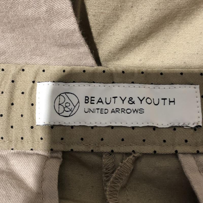 ビューティアンドユースユナイテッドアローズ BEAUTY&YOUTH UNITED ARROWS パンツ ショートパンツ ドット ベージュ / ベージュ / X 黒 / ブラック /  レディース USED 古着 中古 10008736