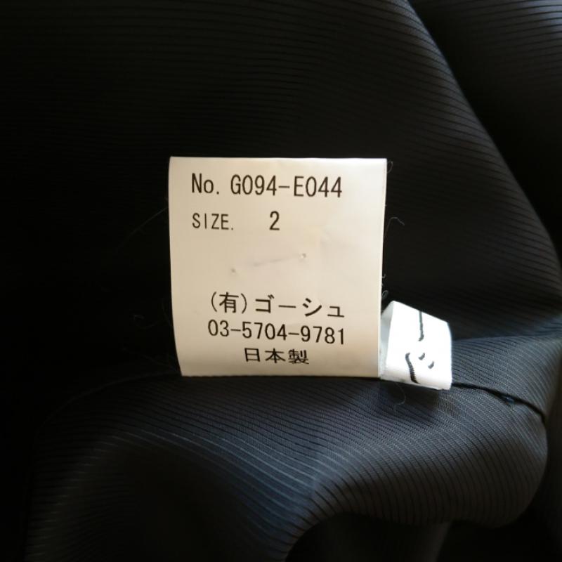 ゴーシュ ゴーシュ コート コート一般 2 無地 黒 / ブラック /  レディース USED 古着 中古 10009768