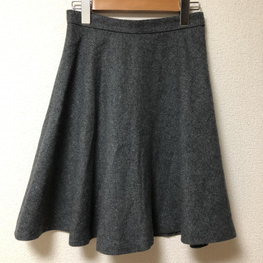 プロポーションボディドレッシング PROPORTION BODY DRESSING スカート ひざ丈スカート 2 無地 灰 / グレー / X 銀 / シルバー /  レディース USED 古着 中古 10009877