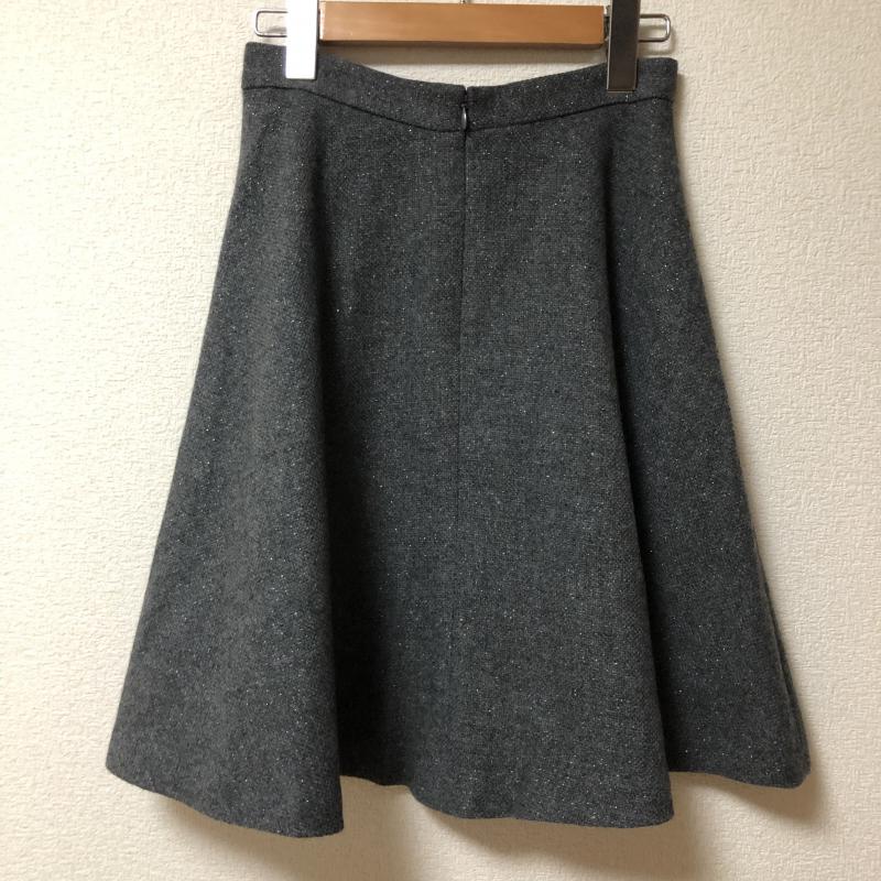 プロポーションボディドレッシング PROPORTION BODY DRESSING スカート ひざ丈スカート 2 無地 灰 / グレー / X 銀 / シルバー /  レディース USED 古着 中古 10009877