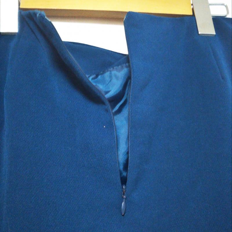 ルゥデルゥ Rew de Rew スカート ひざ丈スカート M 無地 青 / ブルー /  レディース USED 古着 中古 10009967