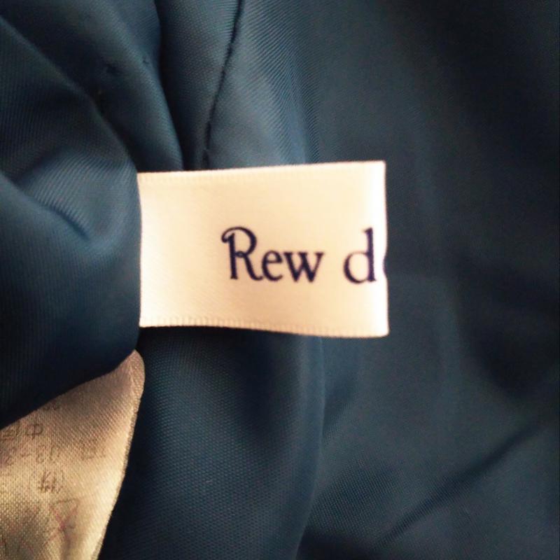 ルゥデルゥ Rew de Rew スカート ひざ丈スカート M 無地 青 / ブルー /  レディース USED 古着 中古 10009967