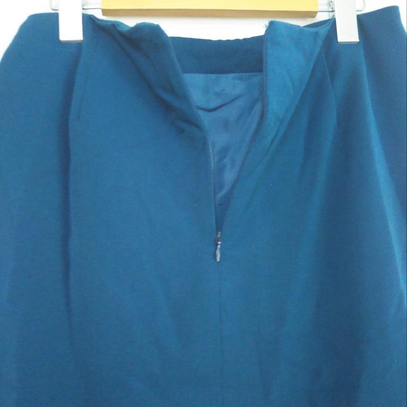 ルゥデルゥ Rew de Rew スカート ひざ丈スカート M 無地 青 / ブルー /  レディース USED 古着 中古 10009969