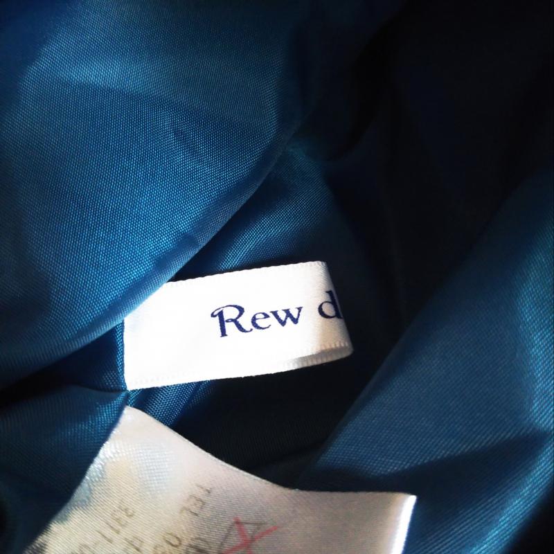 ルゥデルゥ Rew de Rew スカート ひざ丈スカート M 無地 青 / ブルー /  レディース USED 古着 中古 10009969