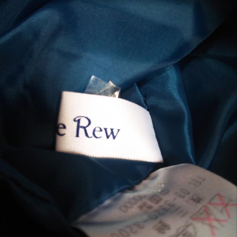 ルゥデルゥ Rew de Rew スカート ひざ丈スカート M 無地 青 / ブルー /  レディース USED 古着 中古 10009969