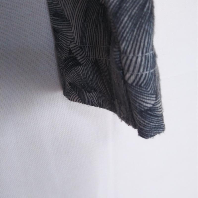 ルール RULe ワンピース ひざ丈スカート S 花柄 黒 / ブラック / X 白 / ホワイト /  レディース USED 古着 中古 10009985