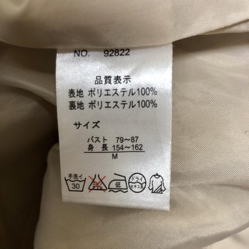 グリーフル Gleeful コート トレンチコート M 無地 ベージュ / ベージュ /  レディース USED 古着 中古 10010108