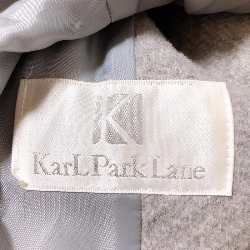 カールパークレーン KARLPARKLANE コート コート一般 2way(襟取外し可能) 無地 灰 / グレー /  レディース USED 古着 中古 10010129
