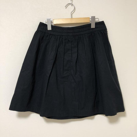 ムジルシリョウヒン 無印良品 スカート ひざ丈スカート M 無地 黒 / ブラック /  レディース USED 古着 中古 10010154