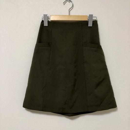 レイカズン Ray Cassin スカート ひざ丈スカート 2 無地 緑 / グリーン /  レディース USED 古着 中古 10010159
