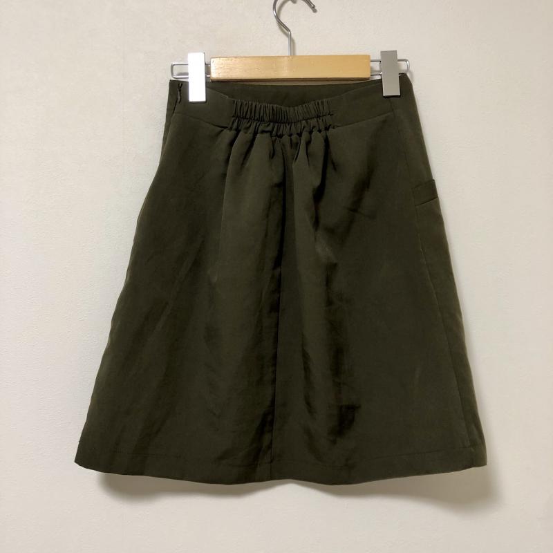 レイカズン Ray Cassin スカート ひざ丈スカート 2 無地 緑 / グリーン /  レディース USED 古着 中古 10010159