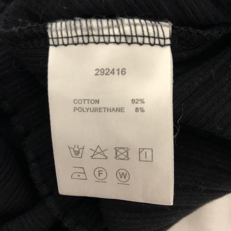 ダブルクローゼット w closet カットソー 七分袖 FREE 無地 黒 / ブラック /  レディース USED 古着 中古 10010172