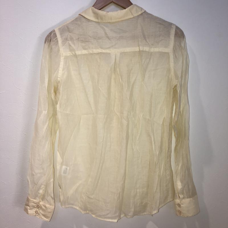 ルクールブラン le.coeur blanc シャツ、ブラウス 長袖 無地 黄 / イエロー /  レディース USED 古着 中古 10010281