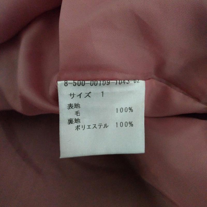 ミッシュマッシュ MISCH MASCH スカート ひざ丈スカート 1 チェック 桃 / ピンク / X 茶 / ブラウン / X 金 / ゴールド /  レディース USED 古着 中古 10010342