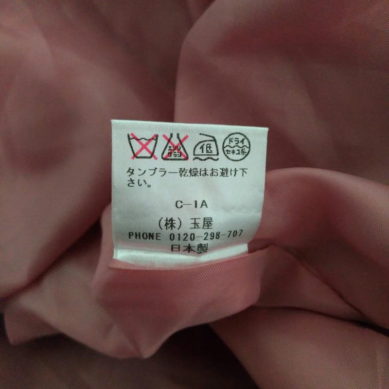 ミッシュマッシュ MISCH MASCH スカート ひざ丈スカート 1 チェック 桃 / ピンク / X 茶 / ブラウン / X 金 / ゴールド /  レディース USED 古着 中古 10010342