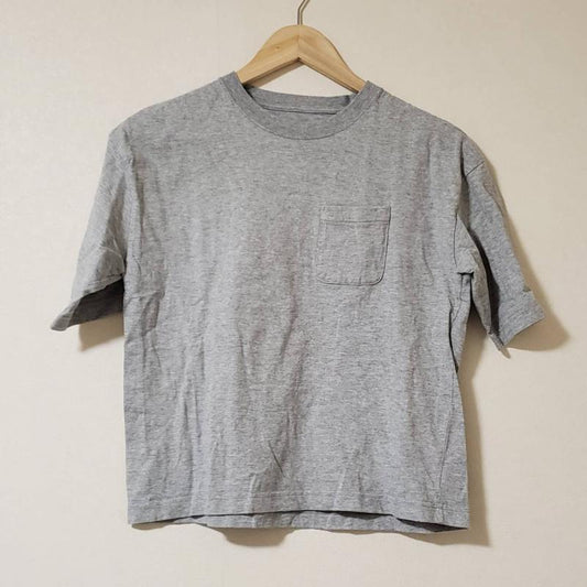 チャオパニック CIAOPANIC Tシャツ 半袖 FREE 無地 灰 / グレー /  レディース USED 古着 中古 10010383