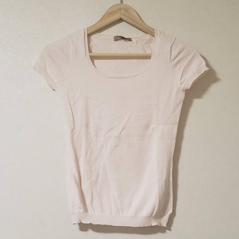 プロポーションボディドレッシング PROPORTION BODY DRESSING ニット、セーター 半袖 2 無地 桃 / ピンク /  レディース USED 古着 中古 10010396