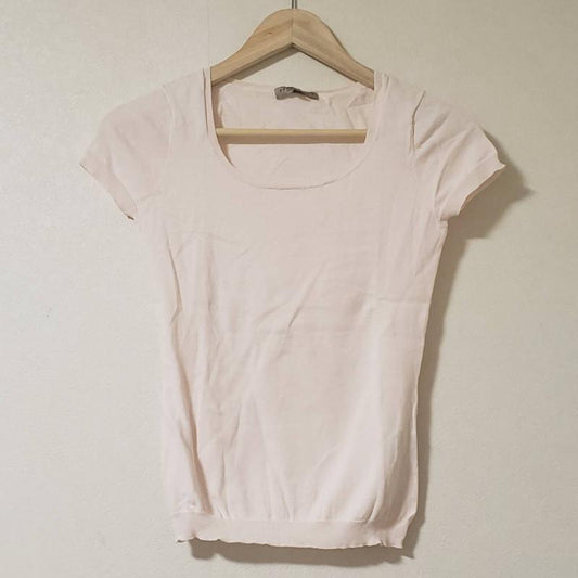 プロポーションボディドレッシング PROPORTION BODY DRESSING ニット、セーター 半袖 2 無地 桃 / ピンク /  レディース USED 古着 中古 10010396