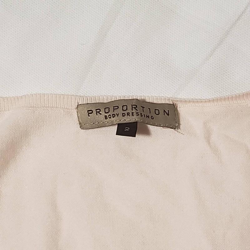 プロポーションボディドレッシング PROPORTION BODY DRESSING ニット、セーター 半袖 2 無地 桃 / ピンク /  レディース USED 古着 中古 10010396