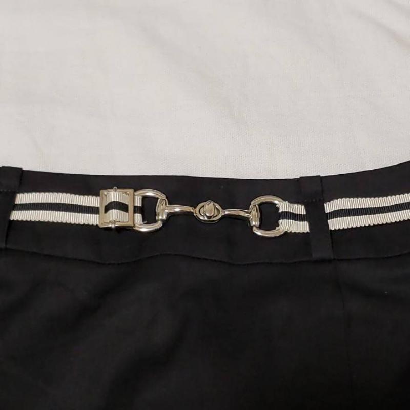 プロポーションボディドレッシング PROPORTION BODY DRESSING スカート ひざ丈スカート 2 無地 黒 / ブラック /  レディース USED 古着 中古 10010410
