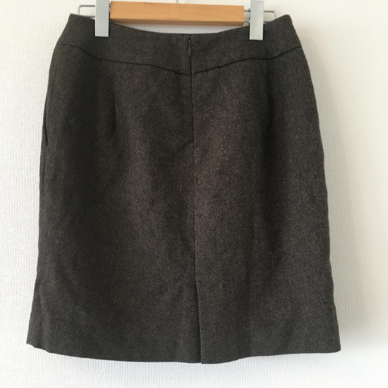 ムジルシリョウヒン 無印良品 スカート ミニスカート 無地 茶 / ブラウン /  レディース USED 古着 中古 10010664