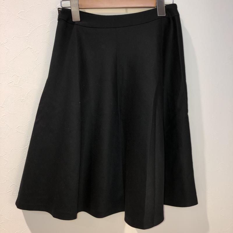 フレディ エミュ fredy emue スカート ひざ丈スカート 36 無地 黒 / ブラック /  レディース USED 古着 中古 10010820