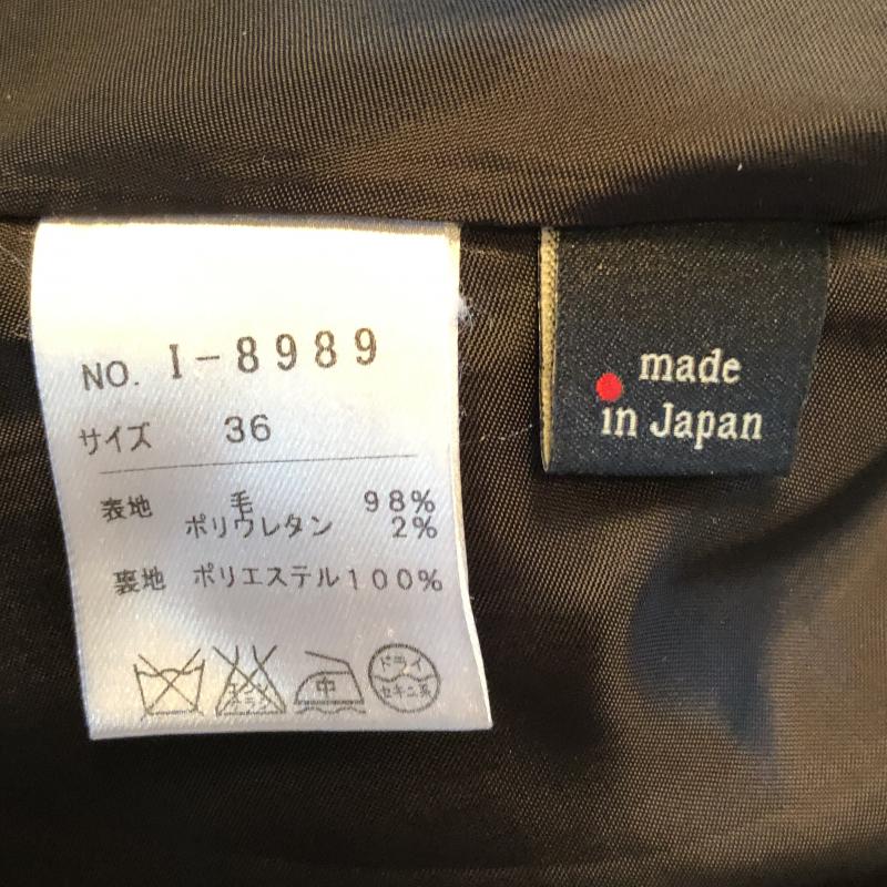 フレディ エミュ fredy emue スカート ひざ丈スカート 36 無地 黒 / ブラック /  レディース USED 古着 中古 10010820