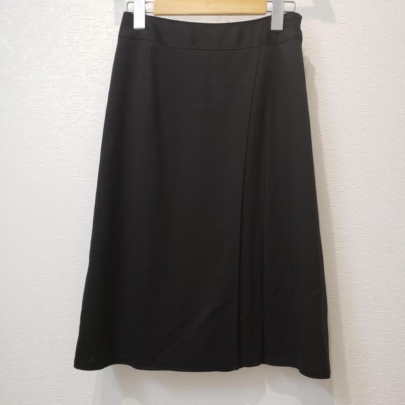 ロートレ・アモン LAUTREAMONT スカート ひざ丈スカート 1 無地 黒 / ブラック /  レディース USED 古着 中古 10011151