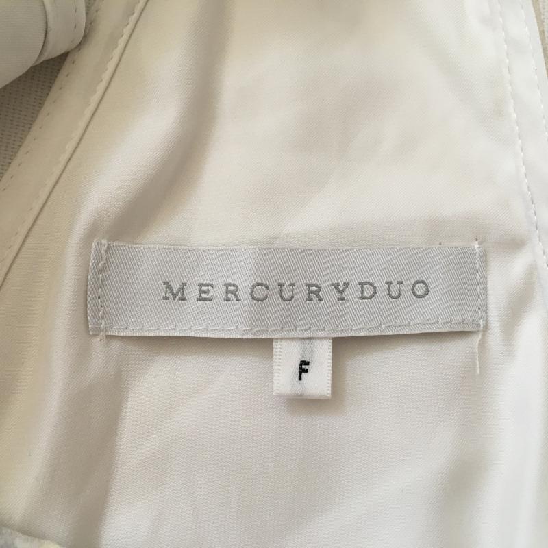マーキュリーデュオ MERCURYDUO ワンピース ミニスカート FREE 花柄 白 / ホワイト / X 灰 / グレー /  レディース USED 古着 中古 10011289
