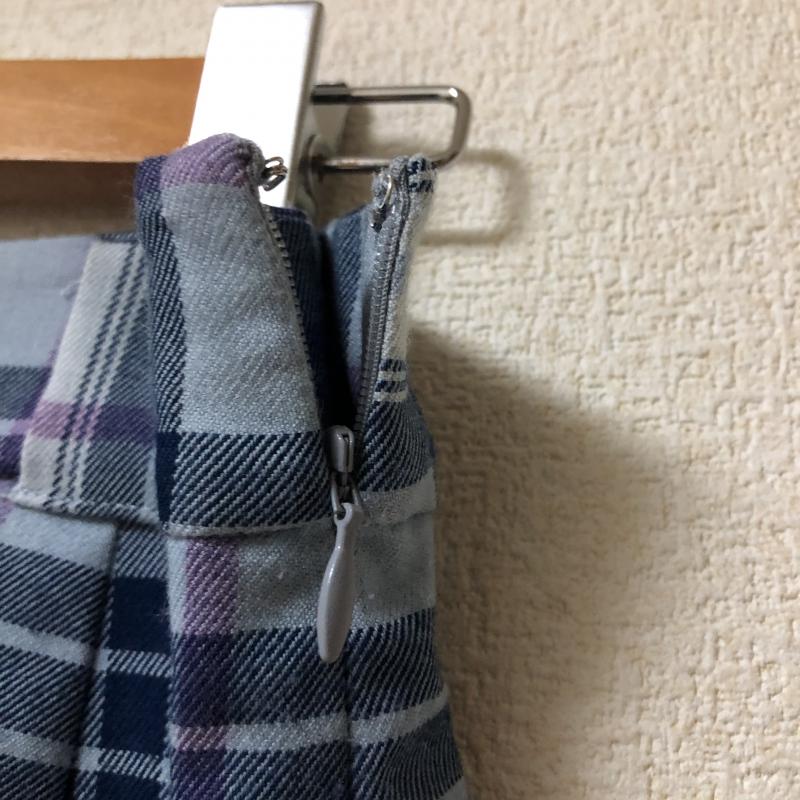 レディアゼル REDYAZEL スカート ミニスカート S チェック 青 / ブルー / X 桃 / ピンク / X 紺 / ネイビー /  レディース USED 古着 中古 10011342