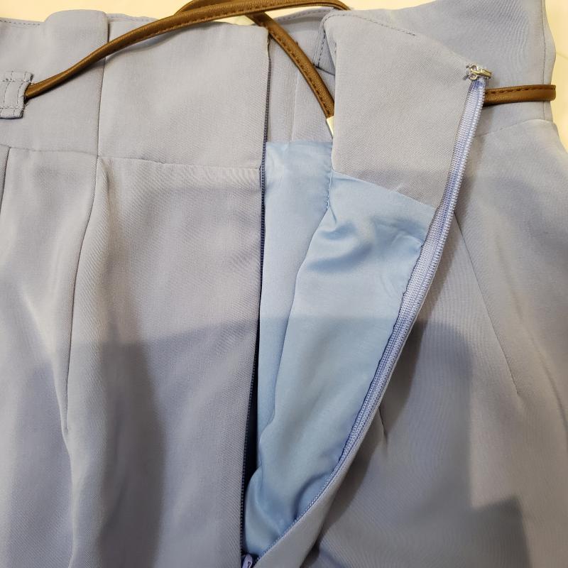 プロポーションボディドレッシング PROPORTION BODY DRESSING スカート ひざ丈スカート 1 無地 青 / ブルー /  レディース USED 古着 中古 10011414