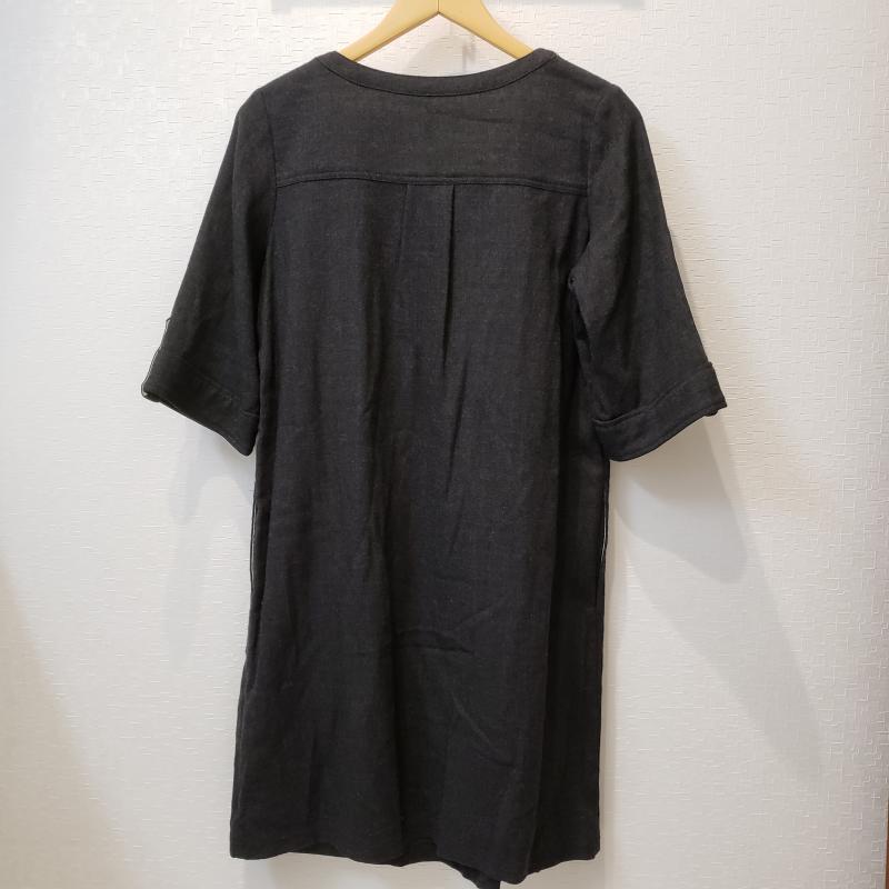 フレディ レピ fredy repit ワンピース ひざ丈スカート 38 無地 灰 / グレー /  レディース USED 古着 中古 10011432