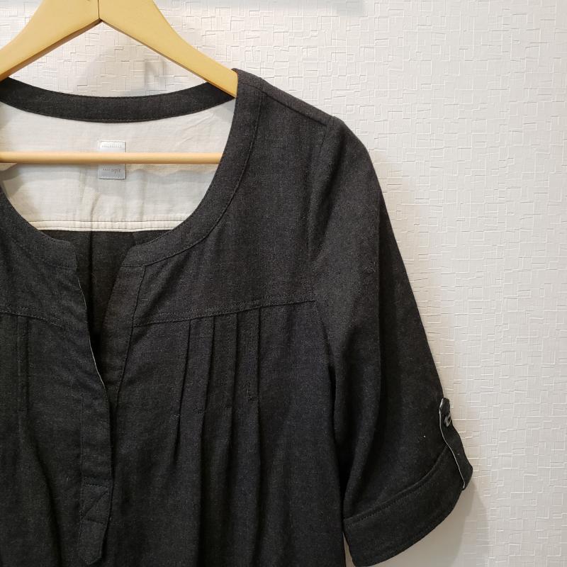 フレディ レピ fredy repit ワンピース ひざ丈スカート 38 無地 灰 / グレー /  レディース USED 古着 中古 10011432