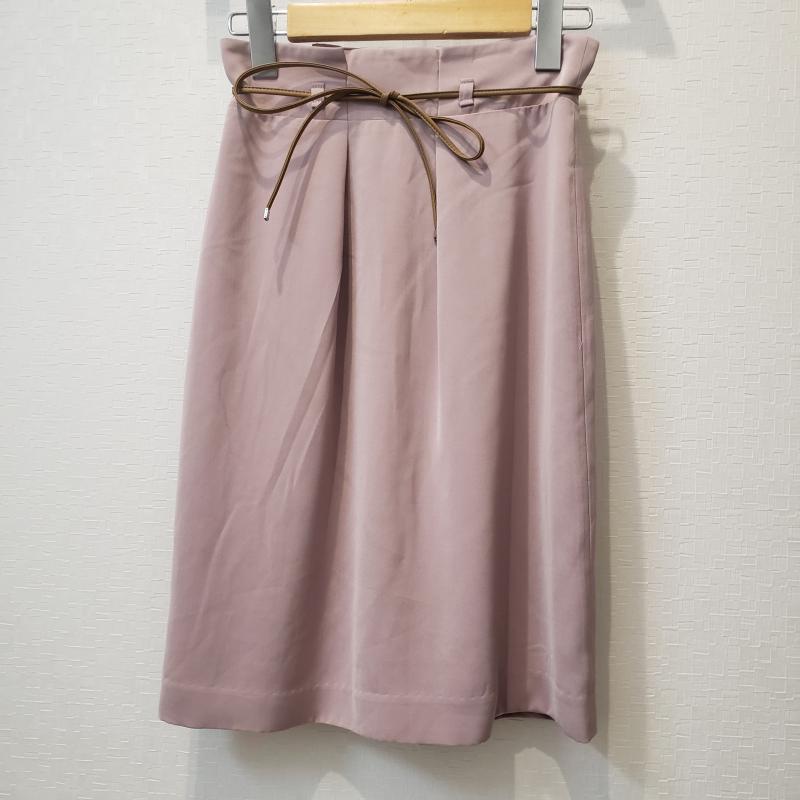 プロポーションボディドレッシング PROPORTION BODY DRESSING スカート ひざ丈スカート 1 無地 桃 / ピンク /  レディース USED 古着 中古 10011446