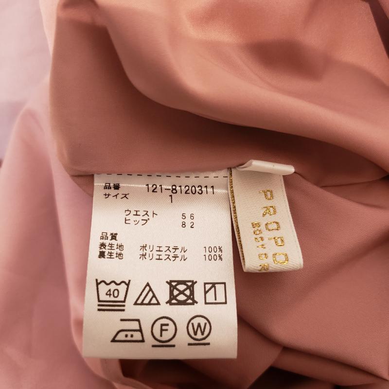 プロポーションボディドレッシング PROPORTION BODY DRESSING スカート ひざ丈スカート 1 無地 桃 / ピンク /  レディース USED 古着 中古 10011446