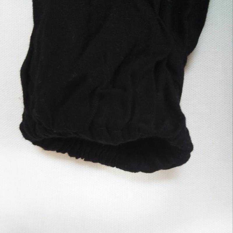 フーズフーチコ who's who Chico カットソー 長袖 FREE 無地 黒 / ブラック /  レディース USED 古着 中古 10011504