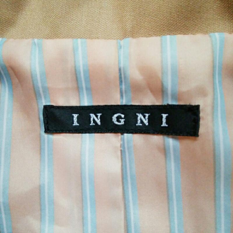 イング INGNI ジャケット、上着 ジャケット、ブレザー M 無地 ベージュ / ベージュ /  レディース USED 古着 中古 10011559
